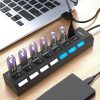 LOBKIN USB hub 7 portos