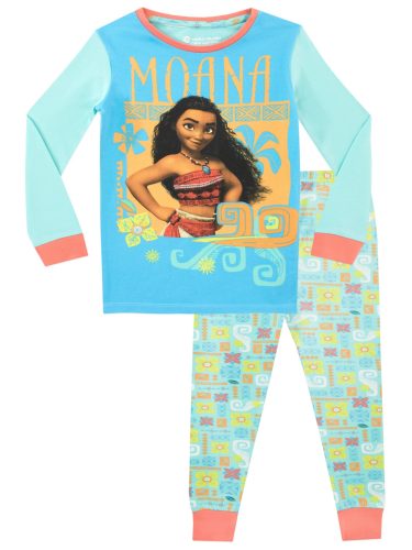 Disney Girls Moana pizsama Slim Fit-140