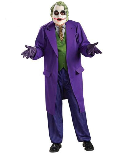 The Joker Deluxe Dark Knight felnőtt jelmez-XL