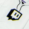 Twitch grafikus kapucnis Ice Glitch pulóver-M